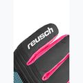 Children's ski gloves Reusch Rocket GORE-TEX black/black melange/pink glo 4