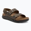 Men's sandals BIRKENSTOCK Milano Crosstown Oiled Leather Regular faded khaki