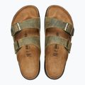 BIRKENSTOCK Arizona CT LEOI Regular faded khaki flip-flops 10