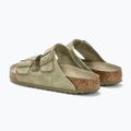 BIRKENSTOCK Arizona Suede Narrow faded khaki slides 3
