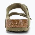 BIRKENSTOCK Arizona Suede Narrow faded khaki slides 7