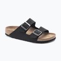 Slides BIRKENSTOCK Arizona Vegan Birkibuc Narrow black