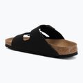 Slides BIRKENSTOCK Arizona Vegan Birkibuc Narrow black 3