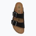 Slides BIRKENSTOCK Arizona Vegan Birkibuc Narrow black 5