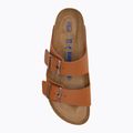 BIRKENSTOCK Arizona SFB BF Narrow ginger brown slides 5