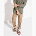 BIRKENSTOCK Arizona SFB LEOI Regular faded khaki slides 11