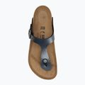 Women's flip flops BIRKENSTOCK Gizeh BF Regular metallic black 5