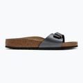 BIRKENSTOCK Madrid BF Narrow metallic black flip-flops 2