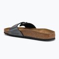 BIRKENSTOCK Madrid BF Narrow metallic black flip-flops 3