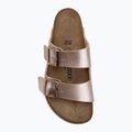 Women's slides BIRKENSTOCK Arizona Birko-Flor Regular copper 5