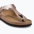 BIRKENSTOCK Gizeh BF Narrow copper flip flops 7