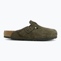 Slides BIRKENSTOCK Boston Suede Leather thyme 2