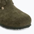 Slides BIRKENSTOCK Boston Suede Leather thyme 7