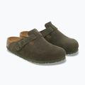 Slides BIRKENSTOCK Boston Suede Leather thyme 3