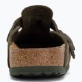 Slides BIRKENSTOCK Boston Suede Leather thyme 6