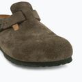 Slides BIRKENSTOCK Boston Suede Leather thyme 7