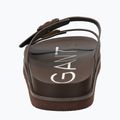 Men's flip-flops GANT Palbuddy dark brown 4