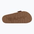 Women's flip-flops GANT Mardale cognac 4