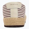 Women's espadrilles GANT Raffiaville brown/cream 6
