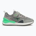 KangaROOS KD-Gym EV vapor grey/neon green children's shoes 2