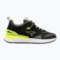 KangaROOS KD-Gym EV jet black/neon yellow children's shoes 8