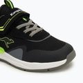 KangaROOS KD-Gym EV jet black/neon yellow children's shoes 7