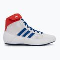 adidas Havoc children's wrestling shoes white blue red 2