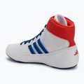 adidas Havoc children's wrestling shoes white blue red 3