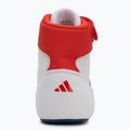 adidas Havoc children's wrestling shoes white blue red 6