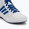 adidas Havoc children's wrestling shoes white blue red 7
