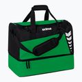 Training bag ERIMA Six Wings Sports Bag With Bottom Compartment 94,5 l emerald/black