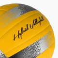ERIMA Hybrid Volleyball yellow/black/silver 3