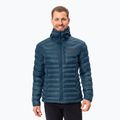 Men's down jacket VAUDE Batura Hooded Insulation baltic sea