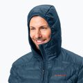 Men's down jacket VAUDE Batura Hooded Insulation baltic sea 3