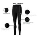 Women's leggings Puma Essentials puma black/cat 3