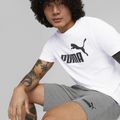 Men's PUMA Ess Jersey shorts medium gray heather 6