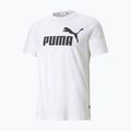 Men's PUMA Ess Logo Tee puma white