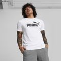 Men's PUMA Ess Logo Tee puma white 3