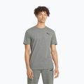 Men's PUMA Ess Small Logo Tee medium gray heather/medium gray heather/cat t-shirt