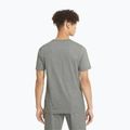 Men's PUMA Ess Small Logo Tee medium gray heather/medium gray heather/cat t-shirt 3