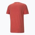 Men's PUMA Essentials Heather Tee high risk red 5