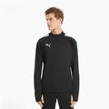 PUMA Teamliga 1/4 Zip Top football sweatshirt black 657236 03 9