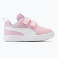 PUMA Courtflex v2 Mesh V Inf pink lady/puma white children's shoes 2