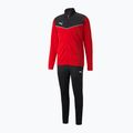 PUMA men's Individualrise Tracksuit black/red 657534 01 6