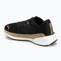 Women's running shoes Puma Eternity Nitro black/gold/white 3