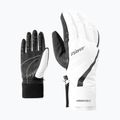 Women's Ski Gloves ZIENER Kitty Aquashield white