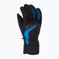 Men's Ski Gloves ZIENER Gabino black/persian blue 2