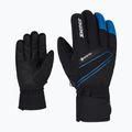 ZIENER Men's Ski Gloves Gunar Gtx alpine black/persian blue