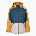 ZIENER children's ski jacket Amely yellow and black 227907 5