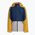 ZIENER children's ski jacket Amely yellow and black 227907